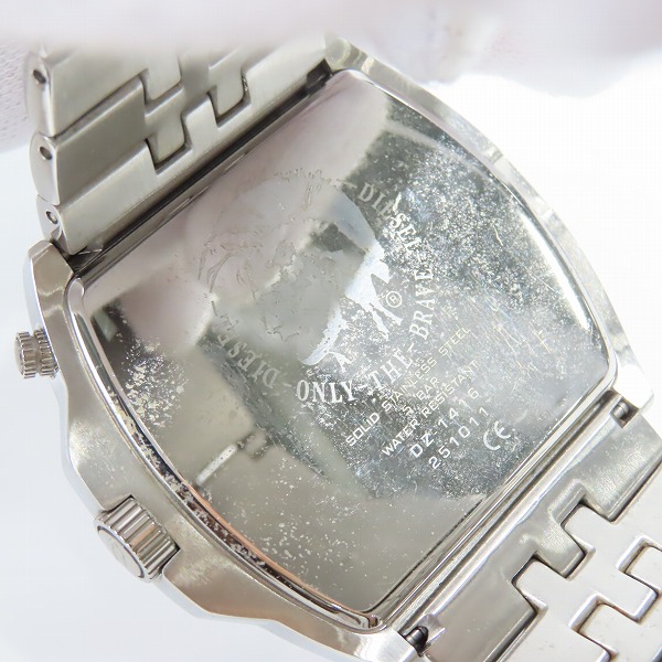 実際に弊社で買取させて頂いたDIESEL/ディーゼル 腕時計/ウォッチ DZ-1416/DZ-1234 2点セット【動作未確認】の画像 3枚目