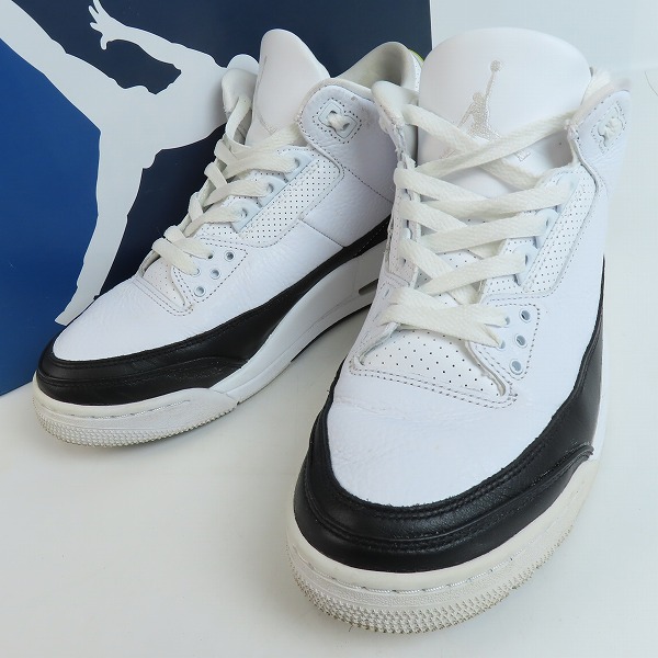 実際に弊社で買取させて頂いたFRAGMENT DESIGN×NIKE/フラグメントデザイン×ナイキ AIR JORDAN 3 エアジョーダン3 DA3595-100/27