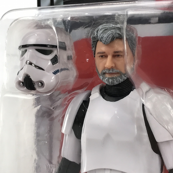 実際に弊社で買取させて頂いた【未開封】Hasbro/ハズブロ STAR WARS /スターウォーズ BLACK SERIES/ブラックシリーズ George Lucas フィギュアの画像 4枚目