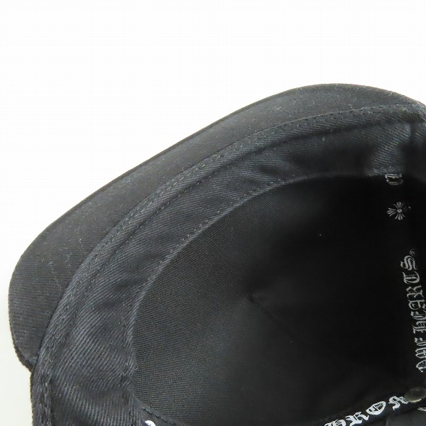 実際に弊社で買取させて頂いた【JPタグ】CHROME HEARTS/クロムハーツ ベースボールキャップ ダガーの画像 9枚目