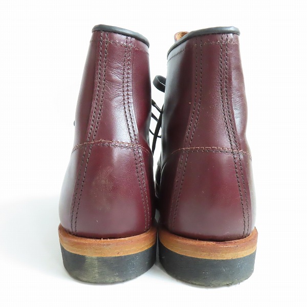 実際に弊社で買取させて頂いたRED WING/レッドウィング BECKMAN/ベックマン ブーツ ブラックチェリー 9011/9の画像 1枚目