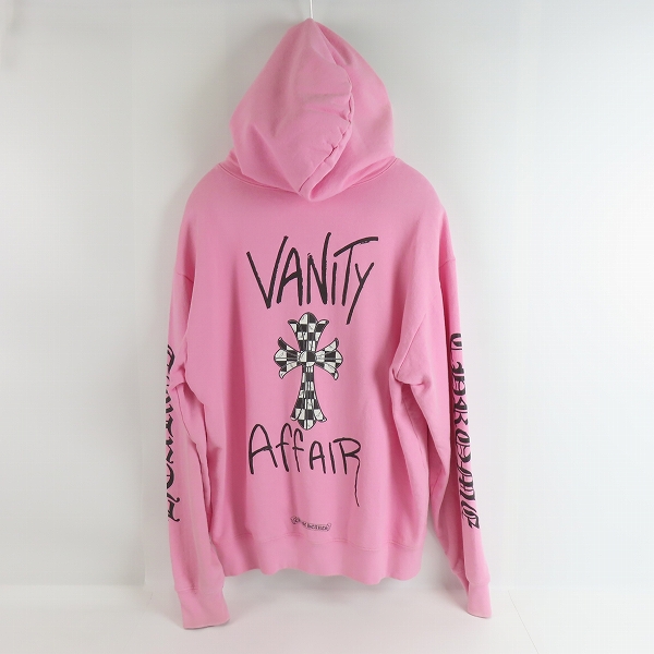 実際に弊社で買取させて頂いたCHROME HEARTS×MATTY BOY/クロムハーツ×マッティボーイ  19AW PPO VANITY AFFAIR フーデッドプルオーバーパーカー/XL の画像 1枚目