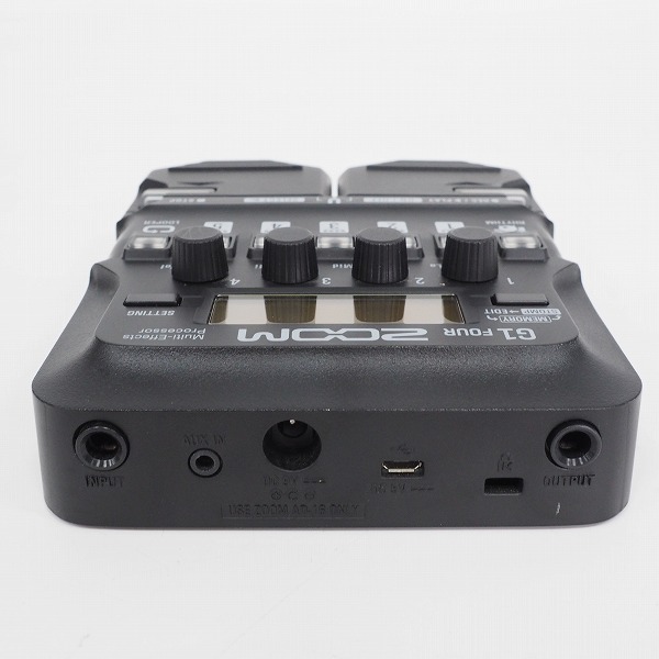 実際に弊社で買取させて頂いたZOOM/ズーム G1 FOUR Ver.v1.10 エレキギター用マルチエフェクター【簡易動作確認済】の画像 3枚目