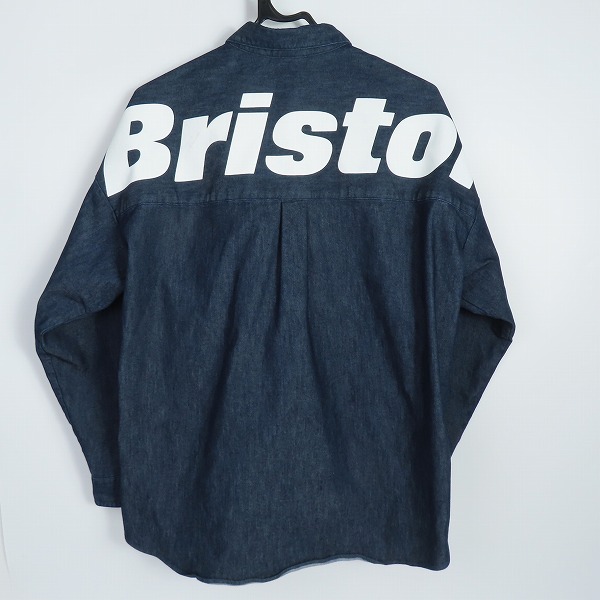 実際に弊社で買取させて頂いたF.C.Real Bristol/エフシーレアルブリストル COOLMAX BIG LOGO BAGGY SHIRT/ビッグロゴバギーシャツ FCRB-220079/Sの画像 1枚目