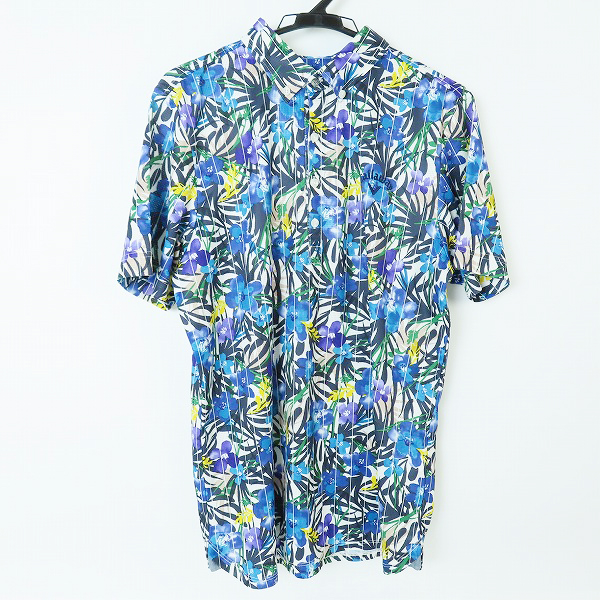 実際に弊社で買取させて頂いたCallaway/キャロウェイ ゴルフウェア 総柄 ポロシャツ 241-6157530 LL