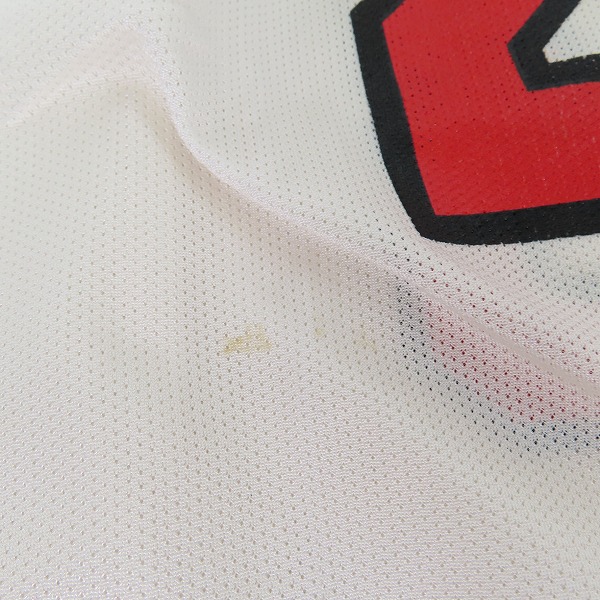 実際に弊社で買取させて頂いたChampion/チャンピオン Chicago Bulls/シカゴブルズ JORDAN/ジョーダン #23 ユニフォーム/ゲームシャツ ホワイト/40の画像 6枚目