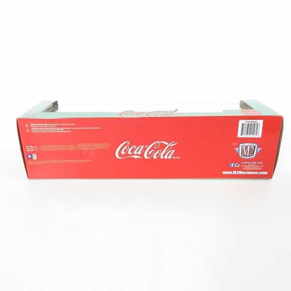 実際に弊社で買取させて頂いたM2 MACHINES/M2マシーン 1/64 コカ・コーラ TW11 1958 Chevrolet Spartan LCF &1955 Chevrolet Bel Air Gasser ミニカーの画像 9枚目