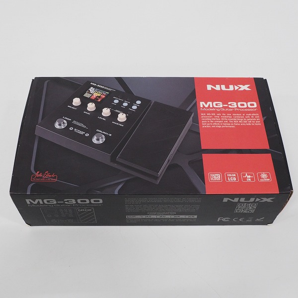 実際に弊社で買取させて頂いたNUX/ニューエックス MG-300 ギター用マルチエフェクター アダプター付き【簡易動作確認済】の画像 9枚目