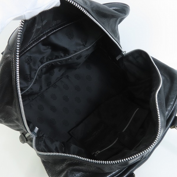 実際に弊社で買取させて頂いたCHROME HEARTS/クロムハーツ Weekender ミディアムレザー BSフレアパッチ トート ボストンバッグの画像 4枚目