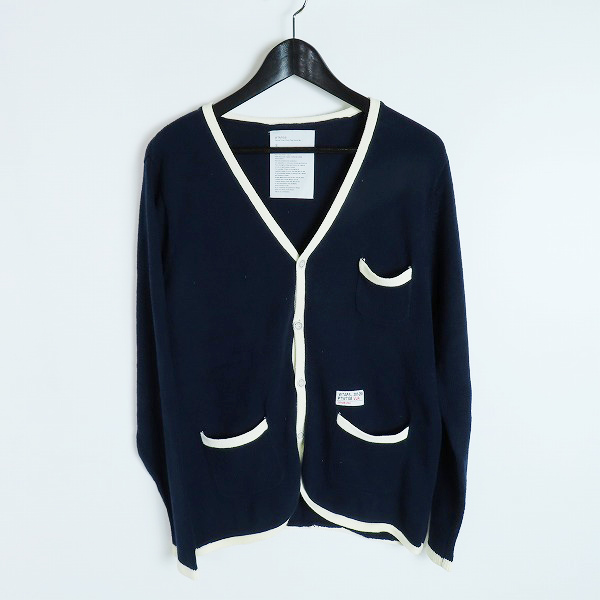 実際に弊社で買取させて頂いたWTAPS/ダブルタップス WHO DARES WINS カーディガン 111MADT-KNM07/3