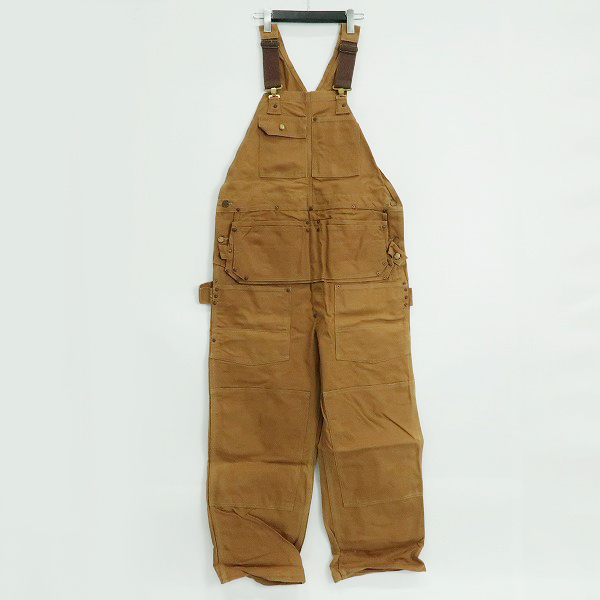 実際に弊社で買取させて頂いたCarhartt/カーハート ダック生地 作業着/オーバーオール ワークウェア 