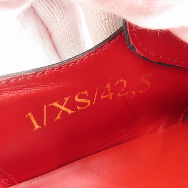 実際に弊社で買取させて頂いたトリッカーズ×ジュンヤワタナベコムデギャルソンマン カントリーシューズ ウイングチップシューズ/42.5の画像 5枚目