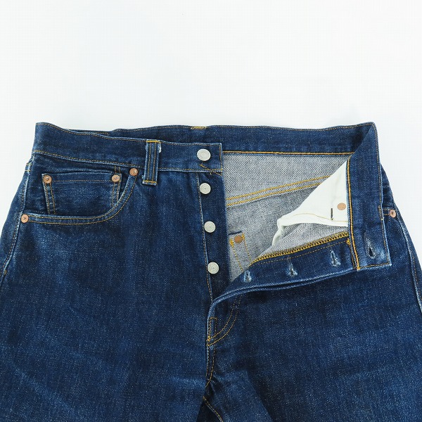 実際に弊社で買取させて頂いたLEVIS/リーバイス 1947モデル 復刻 501XX USA製 刻印R デニムパンツ 475019124 W34L34の画像 5枚目