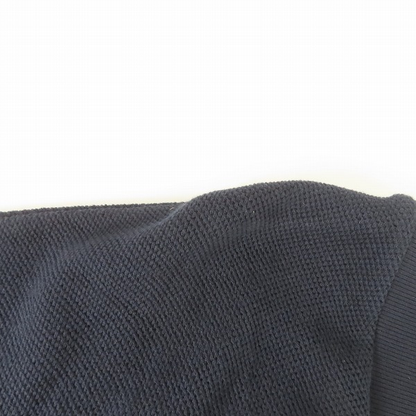 実際に弊社で買取させて頂いた【未使用】FRED PERRY×BEAMS/フレッドペリー×ビームス 別注 コットン ワンポイントロゴ カーディガン ネイビー FZ1945/Mの画像 6枚目