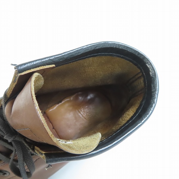 実際に弊社で買取させて頂いたRED WING/レッドウィング BLACKSMITH/ブラックスミス レースアップブーツ 9161/US10の画像 4枚目