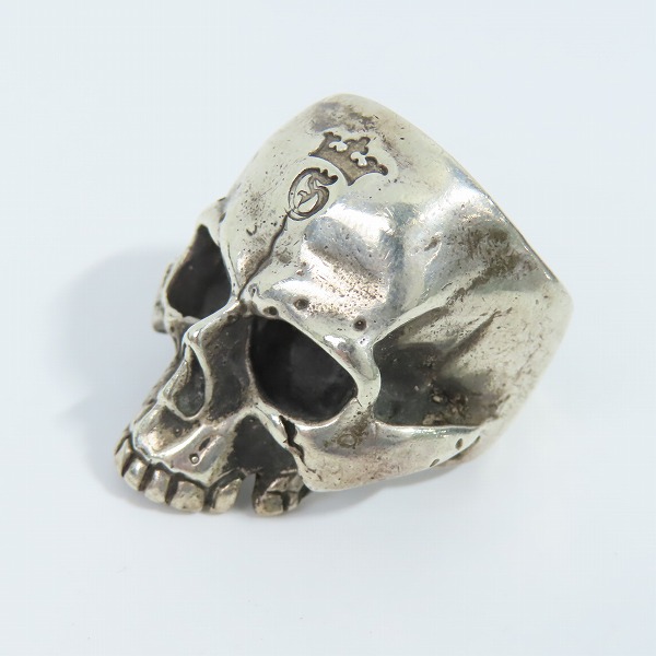 実際に弊社で買取させて頂いたGabor/ガボール ラージスカルリングｗアウトジョー 21-22号