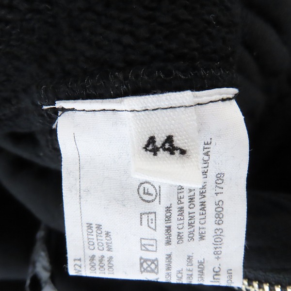 実際に弊社で買取させて頂いたTAKAHIRO MIYASHITA The SoloIst./タカヒロミヤシタザソロイスト space jogger pant ジョガー パンツ 0009AW21/44の画像 3枚目