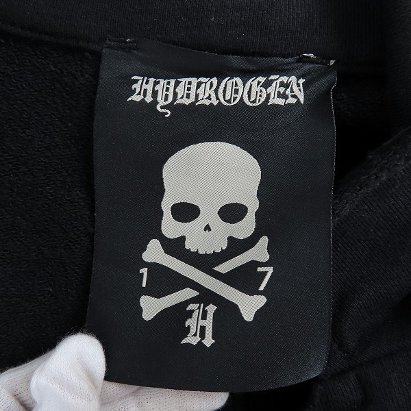 実際に弊社で買取させて頂いたHYDROGEN/ハイドロゲン H2J スカル刺繍 ジャケット/ブラック/Ｍの画像 2枚目