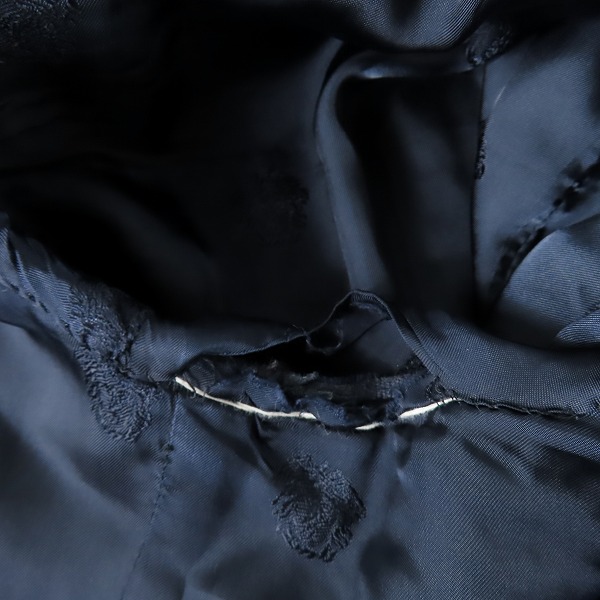 実際に弊社で買取させて頂いたVERSACE/ヴェルサーチ ウールスーツ ジャケット/パンツ/セットアップ/ダークネイビー系/54の画像 7枚目