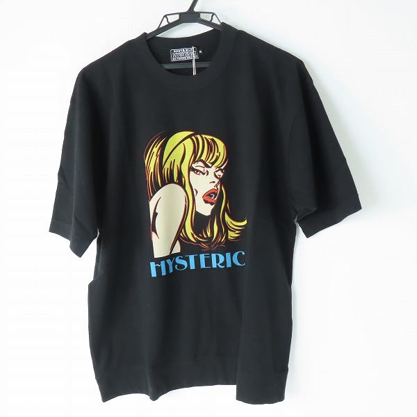 実際に弊社で買取させて頂いた【未使用】HYSTERIC GLAMOUR/ヒステリックグラマー ガールプリント 半袖 Tシャツ 02231CT19/M