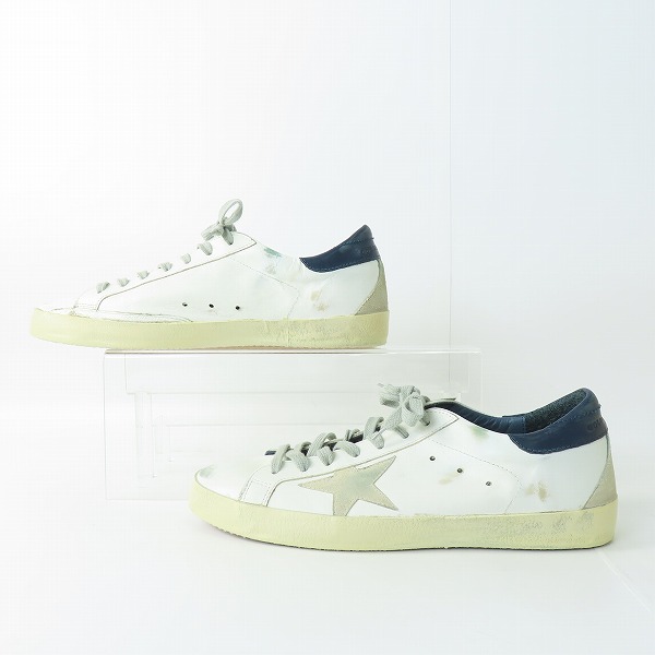 実際に弊社で買取させて頂いたGOLDEN GOOSE/ゴールデングース SUPERSTAR/スーパースター ローカットスニーカー 43の画像 3枚目