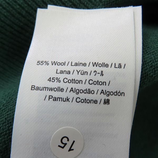 実際に弊社で買取させて頂いたFRED PERRY/フレッドペリー Tipped Sleeve Crew Neck Jumper Vネックニット K7505/Lの画像 4枚目