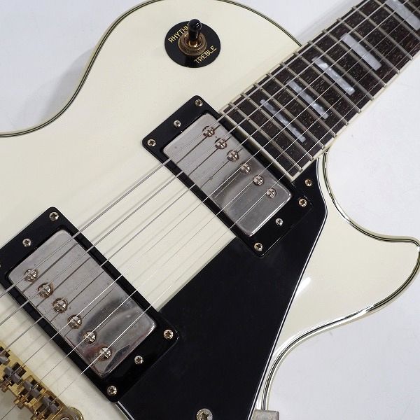 実際に弊社で買取させて頂いた★Epiphone/エピフォン Les Paul Custom Pro/レスポールカスタム プロ コイルタップ＆フェイズ搭載 ハードケース付の画像 4枚目