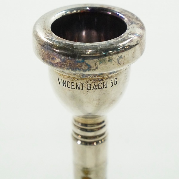 実際に弊社で買取させて頂いたVINCENT BACH/ヴィンセントバック 5G 太管 トロンボーン用マウスピースの画像 2枚目