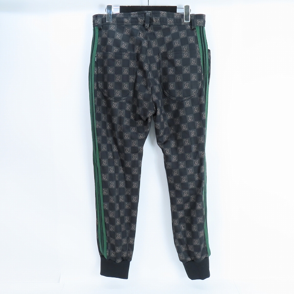 実際に弊社で買取させて頂いたglamb/グラム 24SS Monogram Jersey Pants モノグラムジャージパンツ GB0124/P13/Sの画像 1枚目