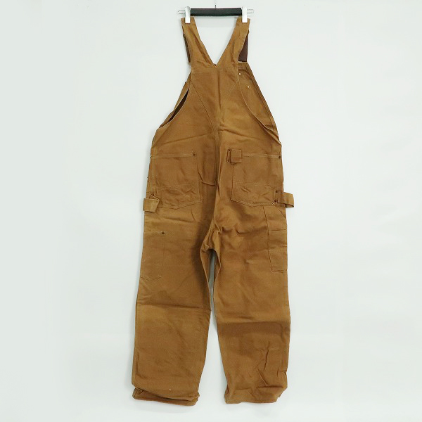 実際に弊社で買取させて頂いたCarhartt/カーハート ダック生地 作業着/オーバーオール ワークウェア の画像 1枚目