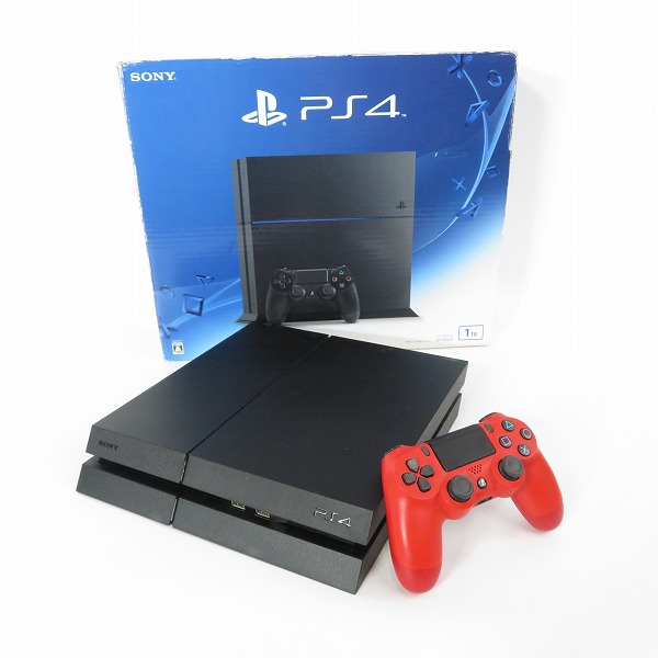 実際に弊社で買取させて頂いたSONY/ソニー PlayStation4/PS4/プレイステーション4 1TB CUH-1200B ジェット・ブラック【簡易動作確認済】