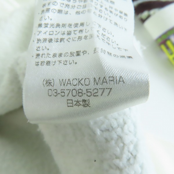 実際に弊社で買取させて頂いたWACKO MARIA /ワコマリア 18SS/HIGH TIMES/ハイタイムズパーカー Lの画像 4枚目