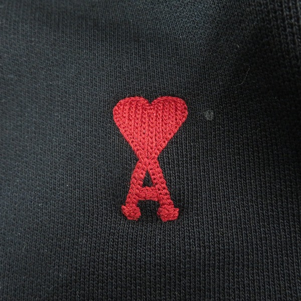 実際に弊社で買取させて頂いたami alexandre mattiussi/アミアレクサンドルマテュッシ ハートAロゴ刺繍 プルオーバーパーカー/Lの画像 6枚目