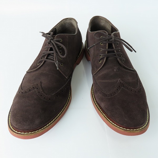 実際に弊社で買取させて頂いたCOLE HAAN/コールハーン スエード ウイングチップ シューズ C11870 G13/10M