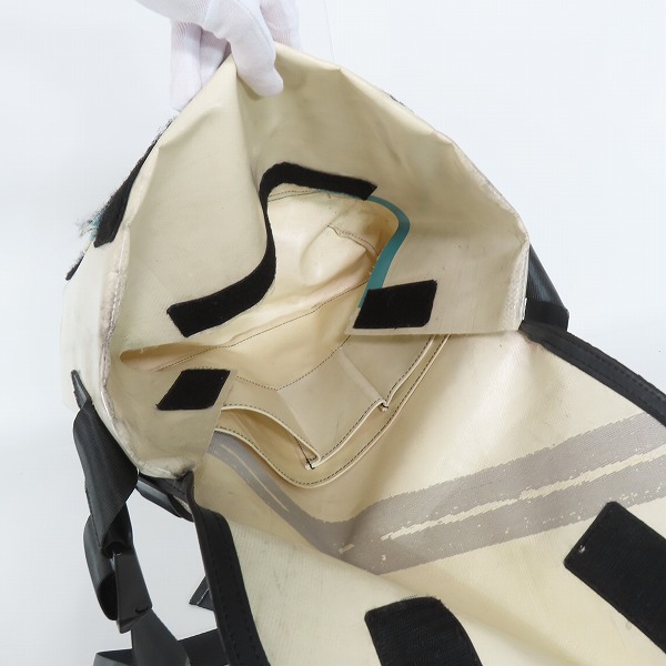 実際に弊社で買取させて頂いたFREITAG/フライターグ F13 TOP CAT 2WAY ショルダー/メッセンジャー バッグの画像 6枚目