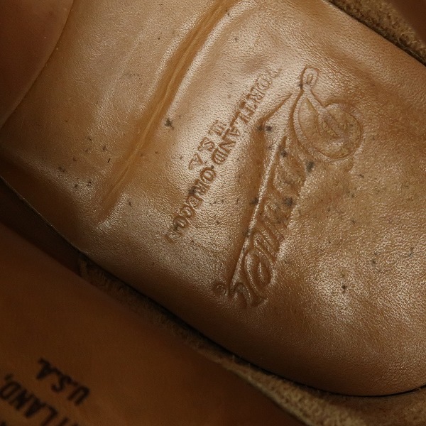 実際に弊社で買取させて頂いたDANNER/ダナー ANTIGO/アンティゴ スエード チャッカブーツ D1806/9の画像 8枚目