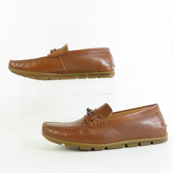 実際に弊社で買取させて頂いたCOACH/コーチ レザ ーシューズ/ビジネスシューズ/ローファー FG2984/US8の画像 3枚目