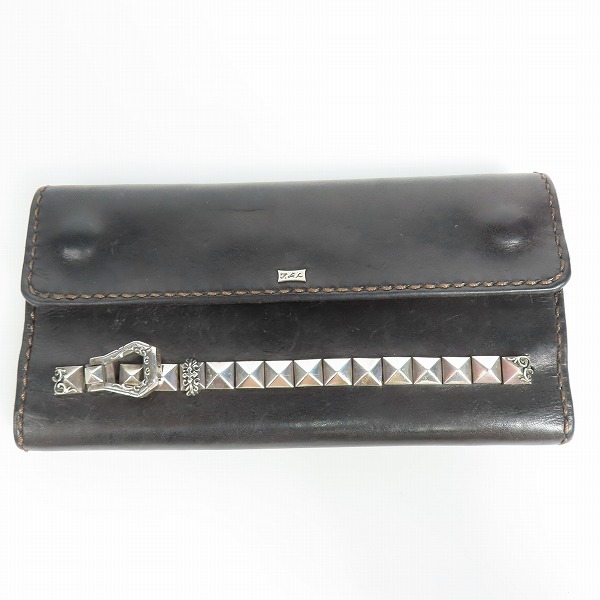 実際に弊社で買取させて頂いたFAL/エフエーエル トゥームウォールズサドルレザーウォレット/長財布