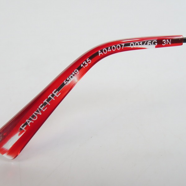 実際に弊社で買取させて頂いたalain mikli/アランミクリ FAUVETTE サングラス/アイウェア A04007 001/6Gの画像 7枚目