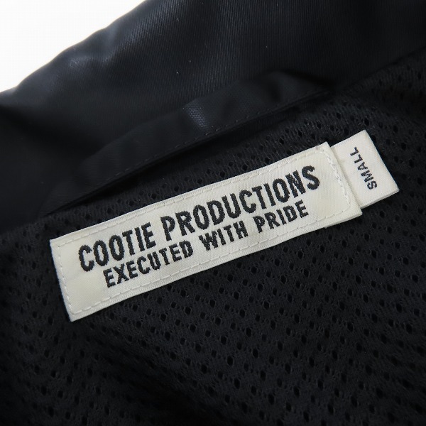 実際に弊社で買取させて頂いたCOOTIE/クーティー Nylon Coach Jacket  ナイロン コーチジャケット/Sの画像 2枚目