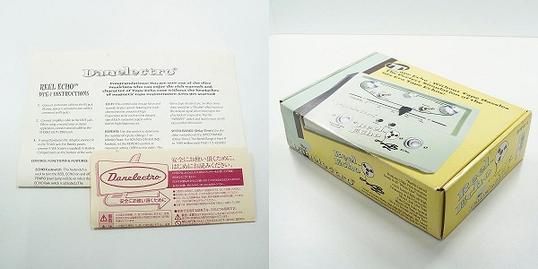実際に弊社で買取させて頂いた【ジャンク】Danelectro/ダンエレクトロ DTE-1 REEL ECHO/リールエコー エフェクターの画像 9枚目