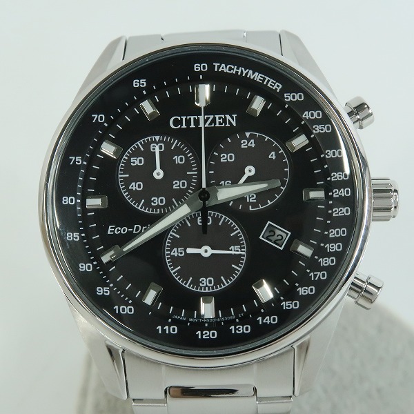 実際に弊社で買取させて頂いた【保証期間内】CITIZEN/シチズン Eco-Drive/エコドライブ クロノグラフ 腕時計 AT239058E