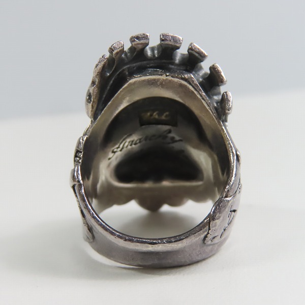 実際に弊社で買取させて頂いたF.A.L/FAL エフエーエルエフエーエル アナーキースマイル リング/18号の画像 3枚目