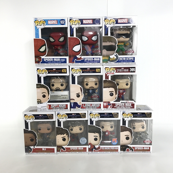 実際に弊社で買取させて頂いた【おまとめ】Funko/ファンコ Pop/ポップ MARVEL/マーベル SPIDER MAN/スパイダーマン 東映版/ドクターオクトパス 等 フィギュア