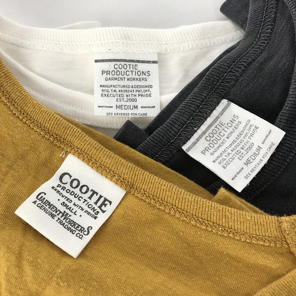 実際に弊社で買取させて頂いた【おまとめ】COOTIE/クーティー Tシャツの画像 1枚目