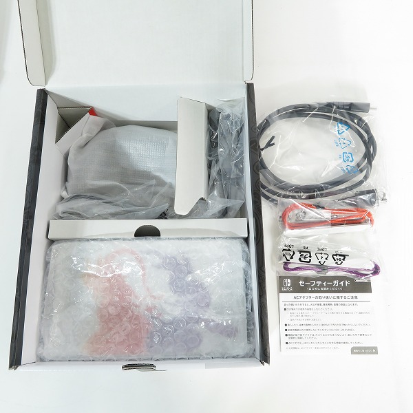 実際に弊社で買取させて頂いた任天堂 Nintendo Switch/ニンテンドースイッチ 有機ELモデル ポケモン スカーレット・バイオレットエディション HEG-S-KEAAAの画像 5枚目