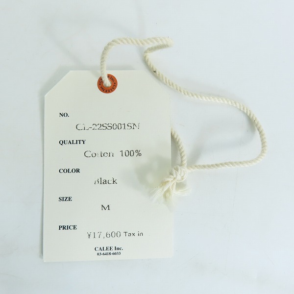 実際に弊社で買取させて頂いたCALEE×PEANUTS/キャリー×ピーナッツ 22SS  L/S SWEAT スウェット 22SS001SN/Mの画像 9枚目