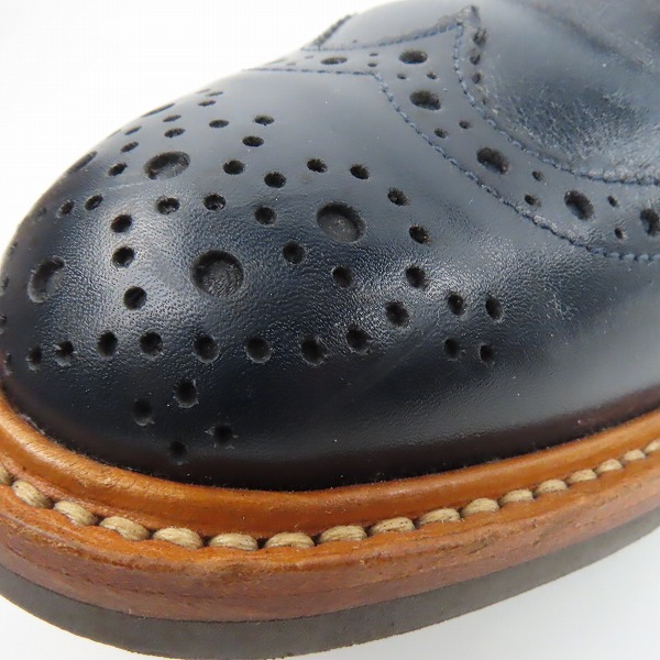 実際に弊社で買取させて頂いたTricker's/トリッカーズ KESWICK/ケズウィック ウィングチップ レザーシューズ/革靴 M7292/10の画像 6枚目