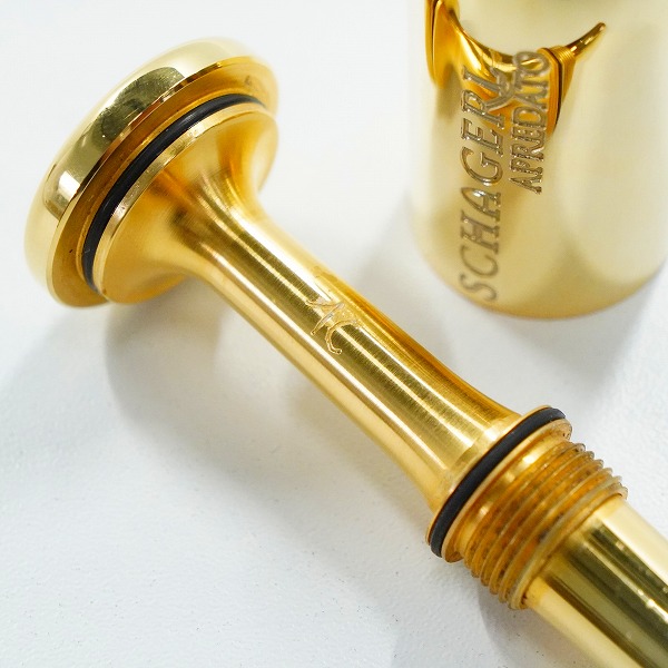 実際に弊社で買取させて頂いたSchagerl/シャーゲル Apredato 1C GP オリジナルマウスピース トランペット用 マウスピースの画像 3枚目