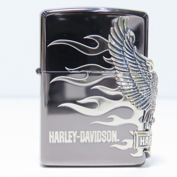実際に弊社で買取させて頂いたZIPPO/ジッポー HARLEY DAVIDSON/ハーレーダビッドソン サイドメタル 09年製